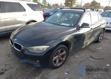 2015 BMW 320I из США, поврежденный, VIN WBA3B1G58FNT06922